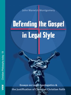 cover image of Defending the Gospel in Legal Style